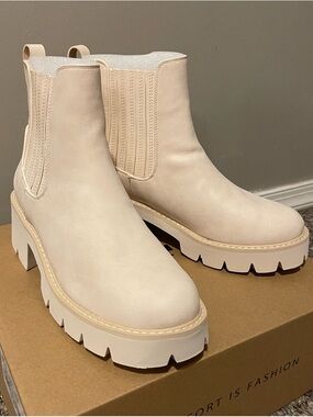IDIFU Platform Chunky Heeled Boots